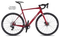 Gravel kolo 4EVER GRIZZLY RACE flame red/hologram 2025