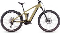 Celoodpružené elektrokolo CUBE Stereo Hybrid ONE22 Race drygreen´n´olive 2025