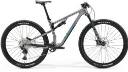 Celoodpružené kolo MERIDA NINETY-SIX XT EDITION Gunmetal Grey(Blue) 2024